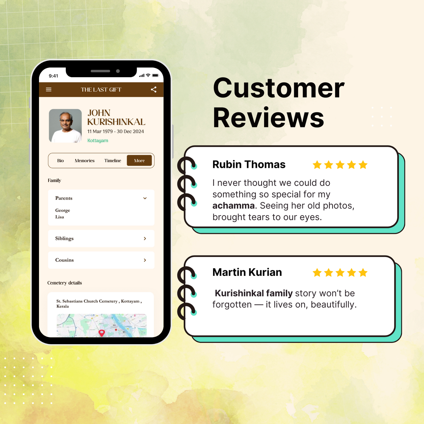 Metal QR Memorial Plaque✨