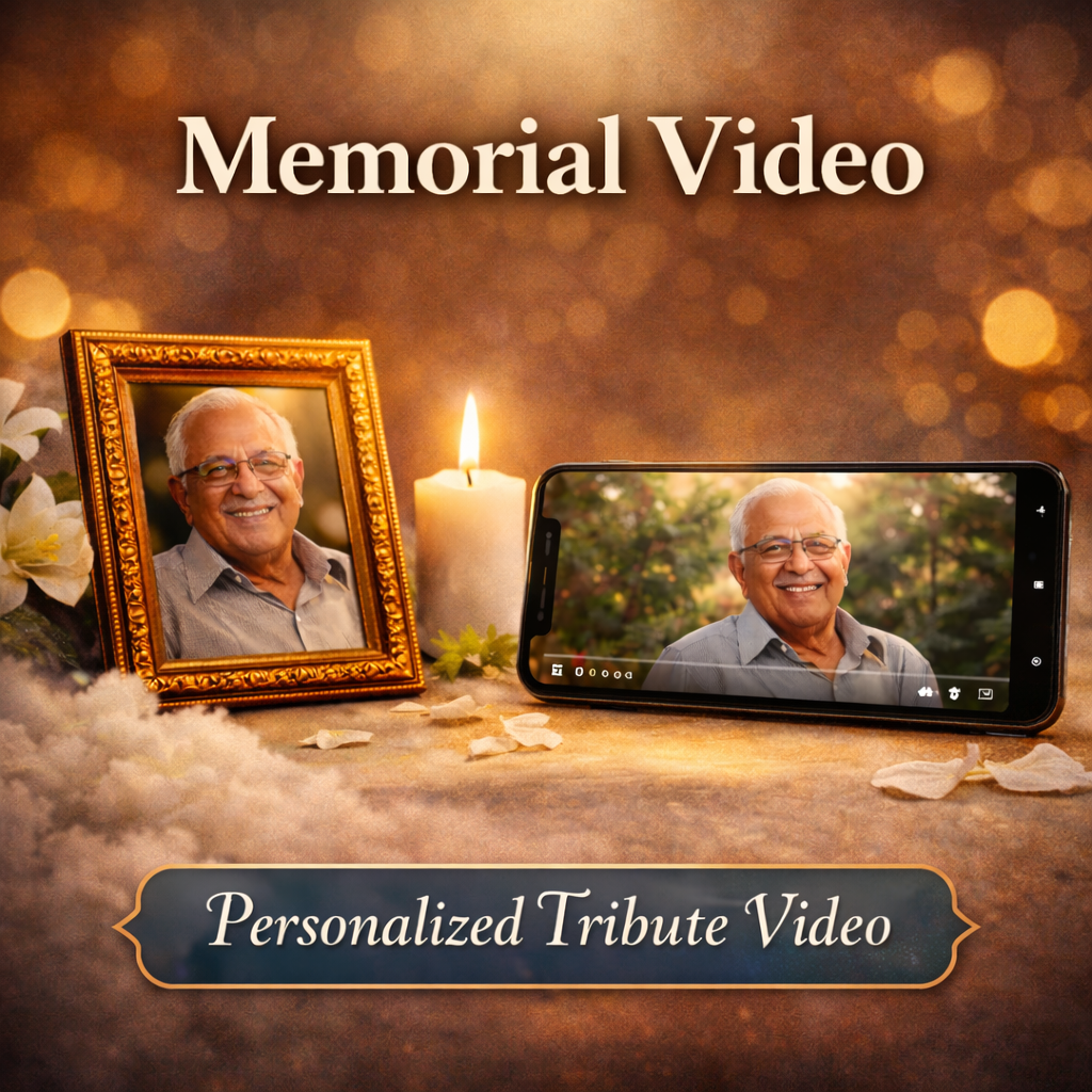 Metal QR Memorial Plaque✨